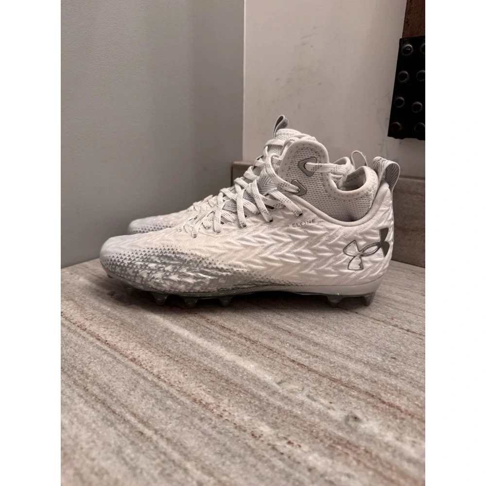 Size 8.5 Mens Under Armour Spotlight Clone 3.0‎ MC Lacrosse Football NWOB